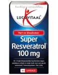 Lucovitaal Super Resveratrol 100 mg met Vitamine C - 30 Capsules