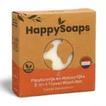 HappySoaps 3-in-1 Travel Wash Bar Sweet Relaxation 40g