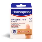 Hansaplast Elastische Vingerpleisters - Extra Lange Strips voor Optimale Fixatie - 16 Stuks