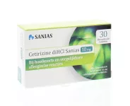 Sanias Cetirizine Dihcl 10 Mg 30tb