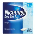 Nicotinell Kauwgom Cool Mint 2 Mg 204st