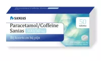 Sanias Paracetamol Coffeine 500/50mg 50tb