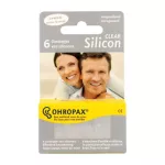 Ohropax Silicon Clear 6st