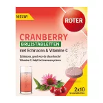 Roter Cranberry Vitamine C &amp; Echinacea Duopack 20brt