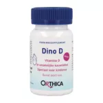 Orthica Dino D Vitamine D Kauwtabletten voor Kinderen, 120 Kauwtabletten