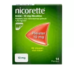 Nicorette Invisi 10 mg Nicotine Pleisters - 14 Stuks, Hulpmiddel bij Stoppen met Roken
