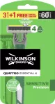Wilkinson Quattro Sensitive 3 + 1 4st