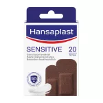 Hansaplast Sensitive skintone medium dark 20st