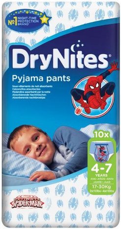 Huggies Drynites Boy 4-7 Jaar 10st