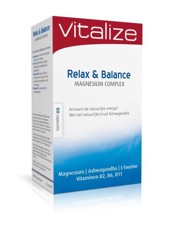 Vitalize Magnesium Relax &amp; Balance 60 Cps