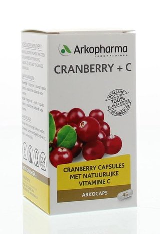 Arkocaps Cranberry + C 45 Cps