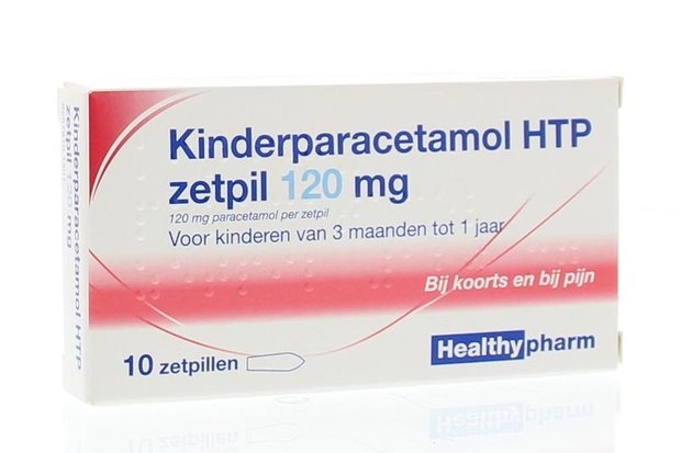 Healthy Paracetamol Zetpil 120mg 10 Sup