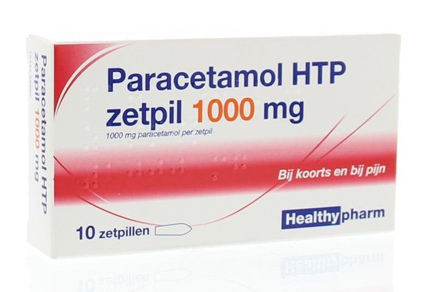 Healthy Paracetamol Zetpil 1000mg 10 Sup