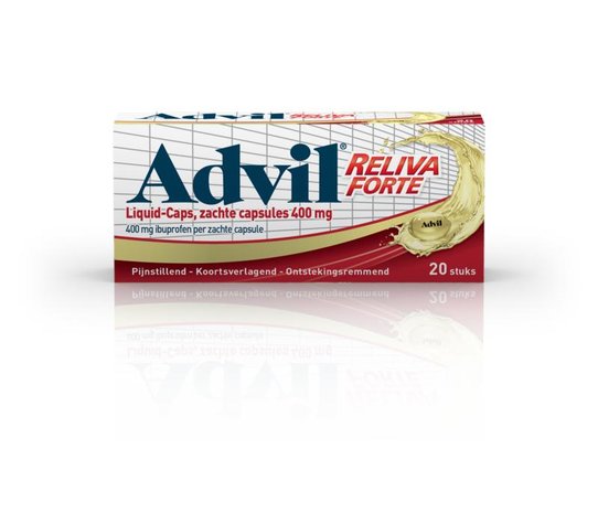 Advil Liquid Caps 400 Mg 20 Cps