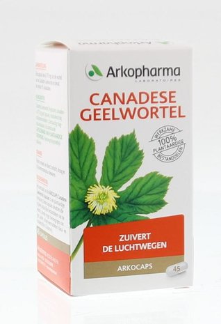 Arkocaps Canadese Geelwortel 45ca