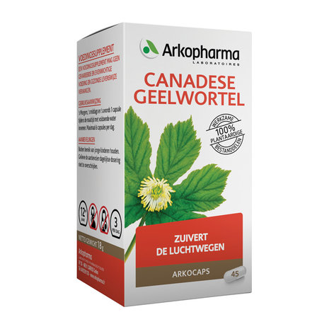 Arkocaps Canadese Geelwortel 45ca