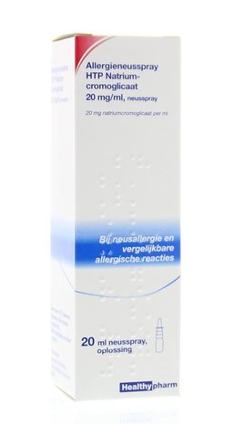 Healthypharm Neusspray Natriumcromoglicaat 20 Mg 20ml