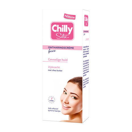 Chilly Silx Ontharingscreme Gezicht 50ml