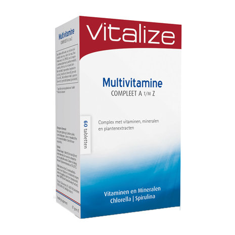 Vitalize Multivitamine Compleet A T/m Z 60tb
