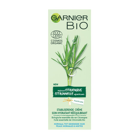Garnier Bio Stabiliserende Dagcreme Citroengras 50ml