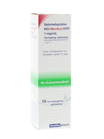 Healthypharm Neusspray Xylometazol Menthol 10ml