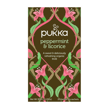 Pukka Org. Teas Peppermint &amp; Licorice Herb 20st
