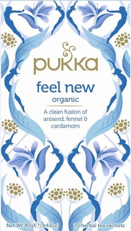 Pukka Org. Teas Feel New 20st