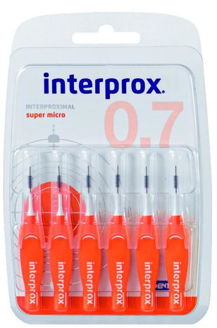 Interprox Premium Super Micro Oranje 0.7 Mm 6st