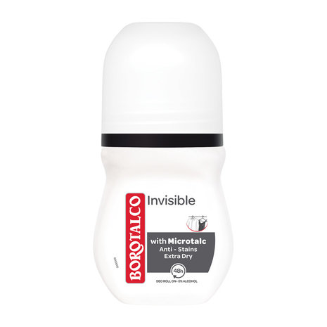 Borotalco Deodorant Roller Invisible 50ml