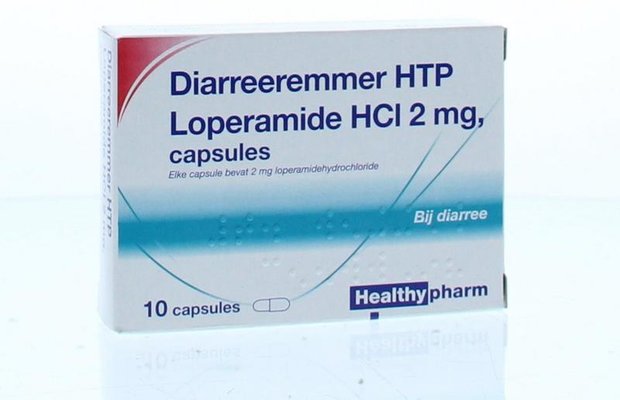 Healthypharm Loperamide 2 Mg Diarreeremmer 10ca