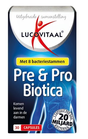Lucovitaal Pre &amp; Probiotica 30ca