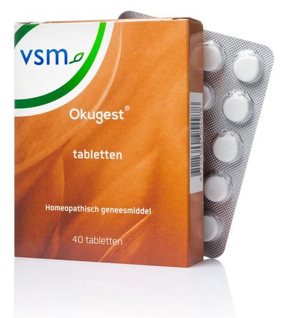 VSM Okugest Homeopathische Tabletten 40 stuks