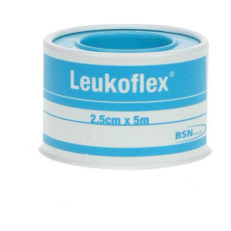 Leukoflex Hechtpleister 5 M X 2.50 Cm 1st