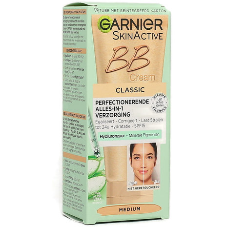 Garnier SkinActive BB Cream Classic Medium - Egaliserende Verzorging 50ml