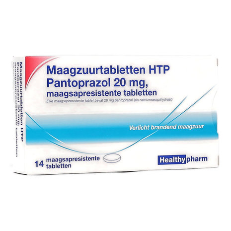 Healthypharm Pantoprazol 20 mg Maagzuurtabletten