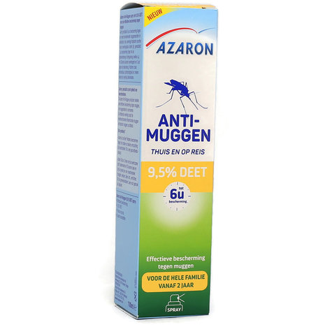 Azaron Anti-Muggen Deet Spray 9.5% - 100ml