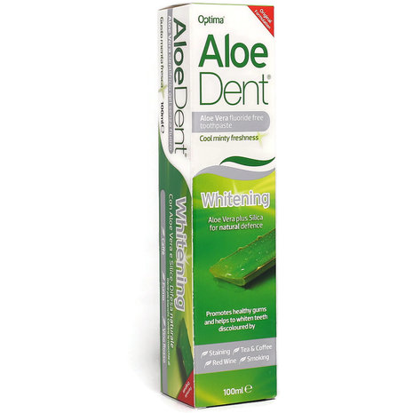 Optima Aloe Dent Whitening Tandpasta met Aloe Vera 100ml