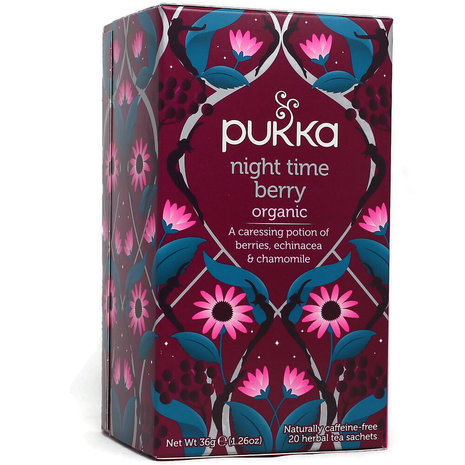 Pukka Night Time Berry Biologische Kruidenthee 20 Zakjes