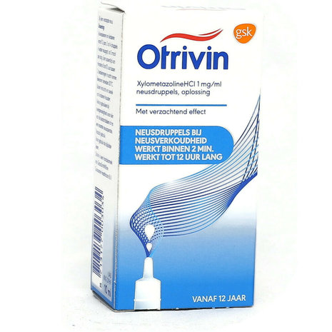 Otrivin Neusdruppels 1 mg/ml Verzachtend 10 ml