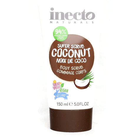 Inecto Naturals Coconut Body Scrub - Vegan en Natuurlijk, 150ml