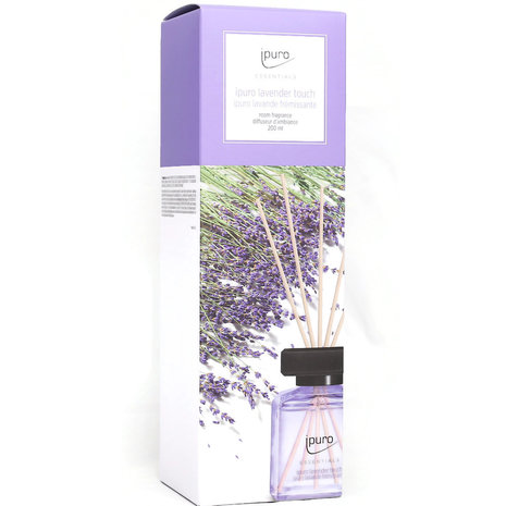 Ipuro Lavender Touch Geurdiffuser - Verfrissende Lavendelgeur - 200 ml