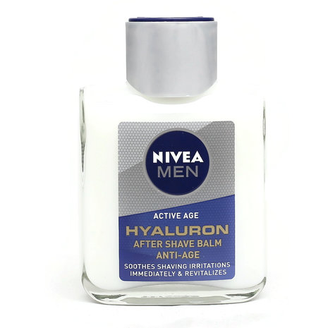 Nivea Men Active Age Hyaluron Aftershave Balsem 100ml - Verzachtend en Anti-Aging