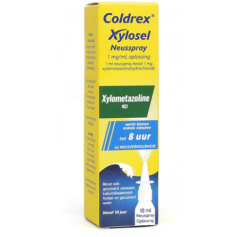 Coldrex Xylosel Neusspray 1 mg/ml, 10 ml - Neusverkoudheid Behandeling
