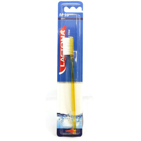 Lactona M39 Soft Nylon Tandenborstel voor Effectieve Gebitsreiniging - 1 Stuk
