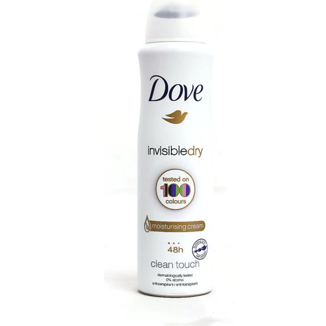 Dove Invisible Dry Deodorant Spray 150ml
