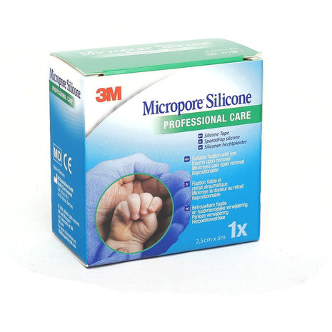 3M Micropore Silicone Tape
