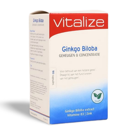 Vitalize Ginkgo Biloba Geheugen en Concentratie 90 Capsules 