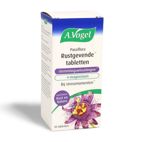 A Vogel Passiflora Rustgevende Tabletten Stemmingswisselingen 30tb