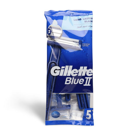 Gillette Blue II Wegwerpmesjes 5st