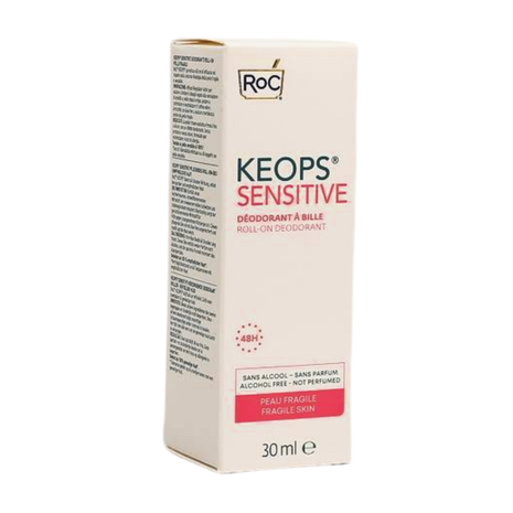 Roc Keops Deodorant Roll On Sensitive Skin 30ml